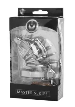Master Series Stainless Steel Chastity Cage