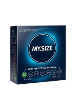 MY.SIZE Condoms 57 Mm 3 Pack