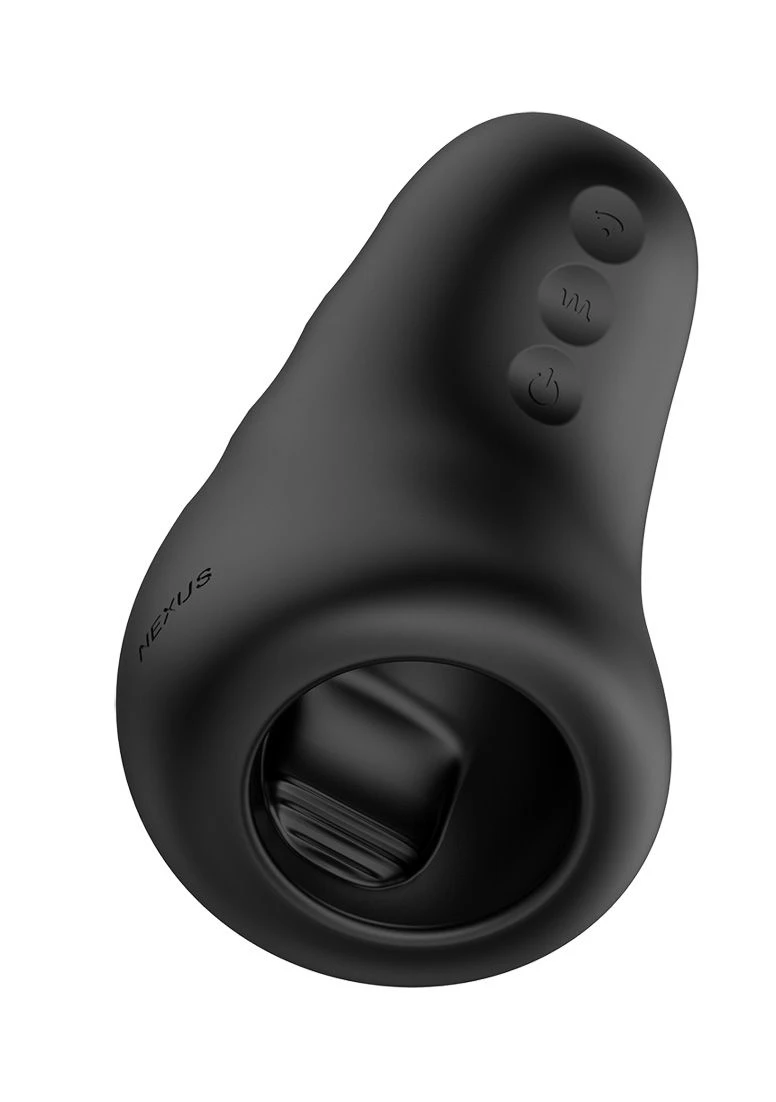 Nexus ECLIPSE Vibrating & Stroking Male Masturbator - Black 2 Nexus ECLIPSE Vibrating & Stroking Male Masturbator - Black - Image 2