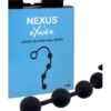 Nexus EXCITE Large Silicone Anal Beads - Black