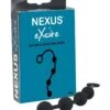 Nexus EXCITE Medium Silicone Anal Beads - Black