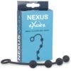 Nexus EXCITE Silicone Anal Beads - Black