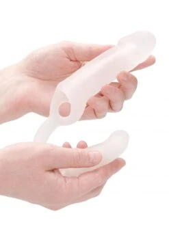 No.38 - Stretchy Penis Extension And Plug - Translucent -Sex Shop no 38 stretchy penis extension and plug translucent 2