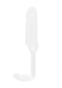 No.38 - Stretchy Penis Extension And Plug - Translucent -Sex Shop no 38 stretchy penis extension and plug translucent 6