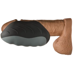 OptiMALE™ - SECONDSKYN™ Silicone Warming Masturbator Stroker - Vibrating - Rechargeable