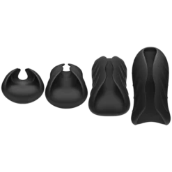 OptiMALE™ - SECONDSKYN™ Silicone Warming Masturbator Stroker - Vibrating - Rechargeable -Sex Shop optimaletm secondskyntm silicone warming masturbator stroker vibrating rechargeable 3