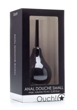 Ouch Anal Douche - Small - Black