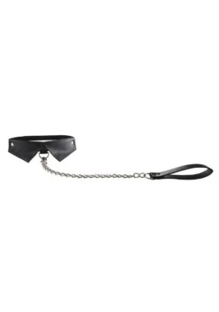 Ouch Exclusive Collar & Leash - Black