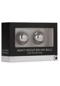 Ouch Heavy Weight Ben-Wa-Balls - Silver