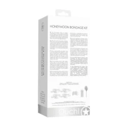 Ouch Honeymoon Bondage Kit - White -Sex Shop ouch honeymoon bondage kit white 3