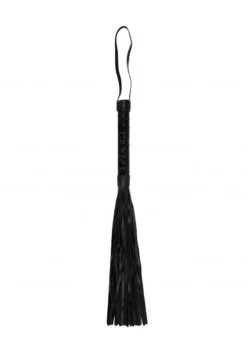Ouch! Luxury Whip - Black -Sex Shop ouch luxury whip black 2