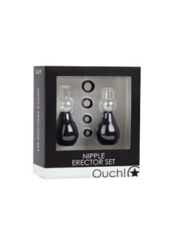 Ouch Nipple Erector Set - Black