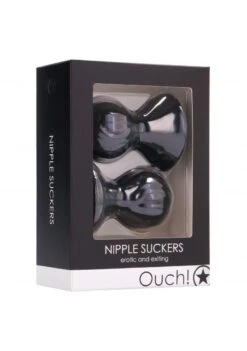 Ouch Nipple Suckers - Black