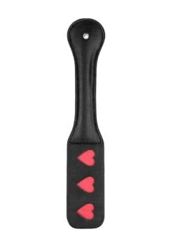 Ouch! Paddle - HEARTS - Black -Sex Shop ouch paddle hearts black 2