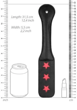 Ouch! Paddle - STARS - Black