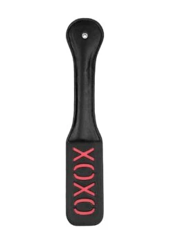 Ouch! Paddle - XOXO - Black -Sex Shop ouch paddle xoxo black 2