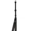 Ouch! Pain Heavy Duty Double Tailed Whip Flogger - Black