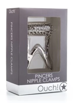 Ouch Pincers Nipple Clamps - Metal