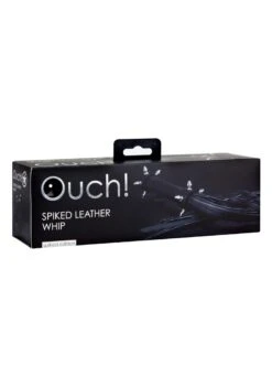 Ouch Spiked Leather Whip