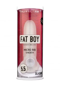 PerfectFitBrand Fat Boy Micro Ribbed Sheath 5,5 Inch Penis Sleeve Extender - Clear 7 PerfectFitBrand Fat Boy Micro Ribbed Sheath 5,5 Inch Penis Sleeve Extender - Clear -Sex Shop perfectfitbrand fat boy micro ribbed sheath 5 5 inch penis sleeve extender clear 2