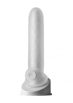 PerfectFitBrand Fat Boy Micro Ribbed Sheath 7,5 Inch Penis Sleeve Extender - Clear -Sex Shop perfectfitbrand fat boy micro ribbed sheath 7 5 inch penis sleeve extender clear 4