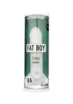 PerfectFitBrand Fat Boy Thin 6,5 Inch Penis Sleeve Extender - Clear