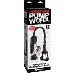 Pump Worx Perfect Touch Vibrating Penis Pump -Sex Shop pump worx perfect touch vibrating penis pump 2