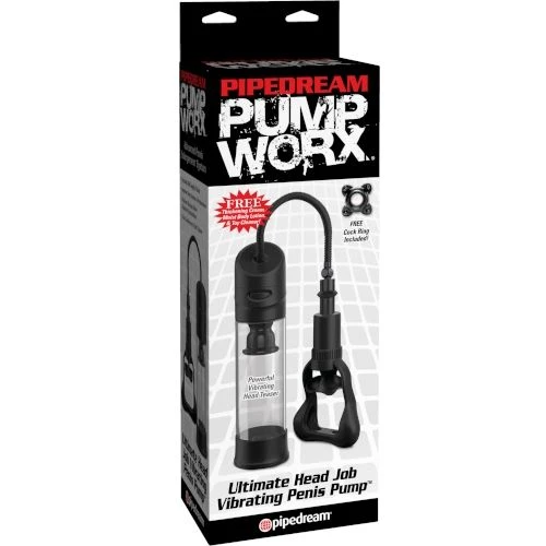 Pump Worx Ultimate Head Job Vibrating Penis Pump 3 Pump Worx Ultimate Head Job Vibrating Penis Pump - Image 3