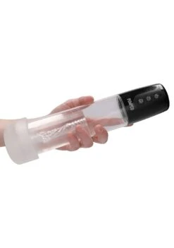 Pumped Automatic Cyber Pump With Masturbation Sleeve - Transparent 16 Pumped Automatic Cyber Pump With Masturbation Sleeve - Transparent -Sex Shop pumped automatic cyber pump with masturbation sleeve transparent 4