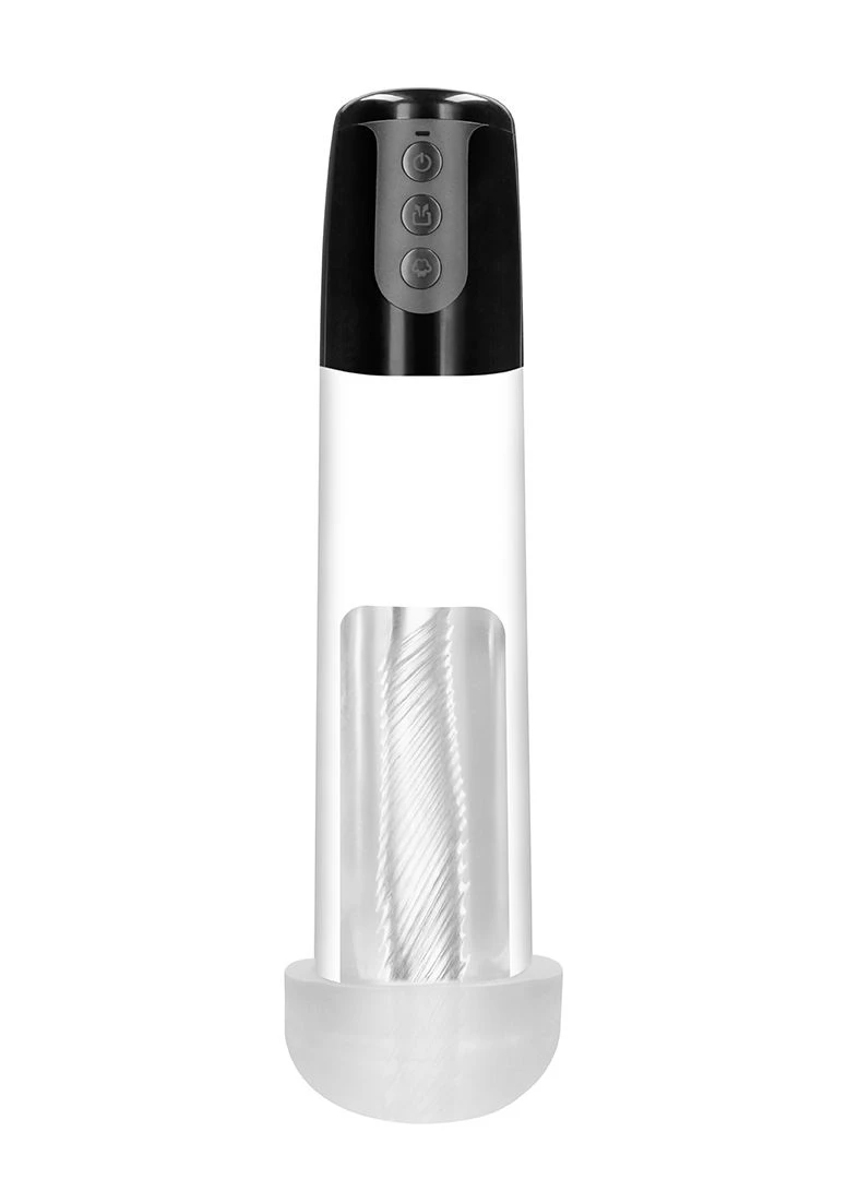 Pumped Automatic Cyber Pump With Masturbation Sleeve - Transparent 9 Pumped Automatic Cyber Pump With Masturbation Sleeve - Transparent - Image 9