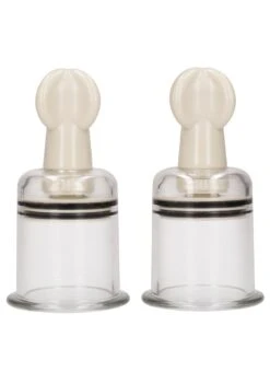 Pumped Nipple Suction Set Large - Transparent -Sex Shop pumped nipple suction set large transparent 3