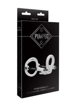 Pumped Penis Extender - White -Sex Shop pumped penis extender white 2
