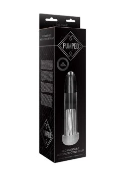 Pumped Rechargeable Automatic Cyber Pump With Sleeve - Transparent -Sex Shop pumped rechargeable automatic cyber pump with sleeve transparent 10