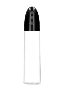 Pumped Rechargeable Automatic Cyber Pump With Sleeve - Transparent -Sex Shop pumped rechargeable automatic cyber pump with sleeve transparent 7