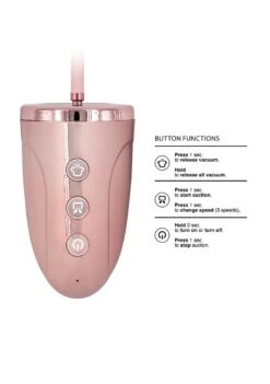 Pumped Rechargeable Pussy Pump - Pink -Sex Shop pumped rechargeable pussy pump pink 2