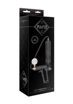 Pumped Ultra-Premium Pump 9" - Transparent -Sex Shop pumped ultra premium pump 9 transparent 9