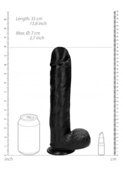 Real Rock Realistic Cock - 15 Inch - With Scrotum -Sex Shop real rock realistic cock 15 inch with scrotum 2