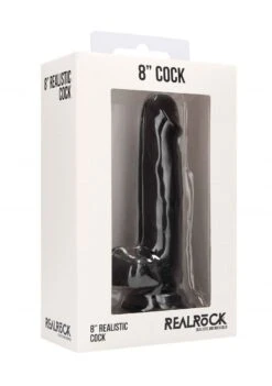 Real Rock Realistic Cock - 8" - With Scrotum