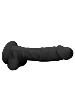 Real Rock Ultra Silicone Dildo With Balls - 17,8 Cm -Sex Shop real rock ultra silicone dildo with balls 17 8 cm 2