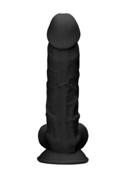 Real Rock Ultra Silicone Dildo With Balls - 17,8 Cm -Sex Shop real rock ultra silicone dildo with balls 17 8 cm 4