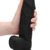 Real Rock Ultra Silicone Dildo With Balls - 21,6 Cm