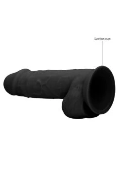 Real Rock Ultra Silicone Dildo With Balls - 21,6 Cm -Sex Shop real rock ultra silicone dildo with balls 21 6 cm 3