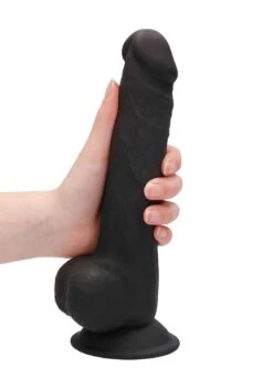 Real Rock Ultra Silicone Dildo With Balls - 24 Cm