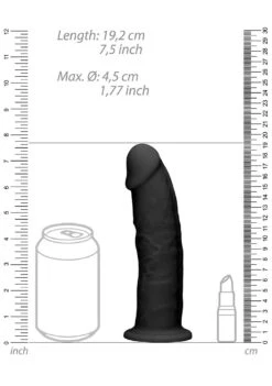 Real Rock Ultra Silicone Dildo Without Balls - 19,2 Cm