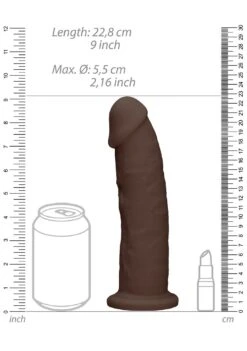 Real Rock Ultra Silicone Dildo Without Balls - 22,8 Cm