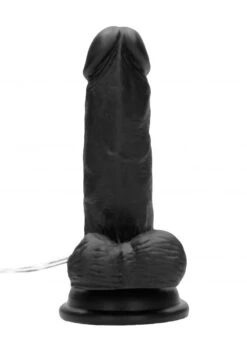 Real Rock Vibrating Realistic Cock - 6" - With Scrotum -Sex Shop real rock vibrating realistic cock 6 with scrotum 8