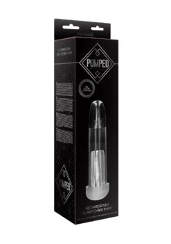 Rechargeable Smart Cyber Pump With Sleeve - Transparent -Sex Shop rechargeable smart cyber pump with sleeve transparent 10