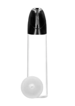 Rechargeable Smart Cyber Pump With Sleeve - Transparent -Sex Shop rechargeable smart cyber pump with sleeve transparent 11