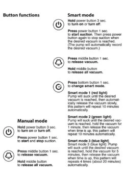 Rechargeable Smart Cyber Pump With Sleeve - Transparent