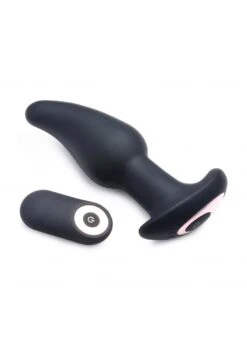 Rimmers Gyro-M 10X Curved Rimming G-Spot/P-Spot Plug With Remote Control -Sex Shop rimmers gyro m 10x curved rimming g spot p spot plug with remote control 2